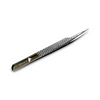 Diamond Grip Isolation Straight Tweezers - Lash Cat