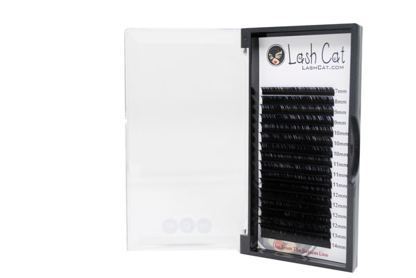 LASH D PLUS+ Curl Eyelash Extensions 0.03 - Lash Cat