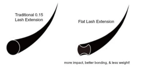 FLAT LASH D Curl Eyelash Extensions 0.20 - Lash Cat